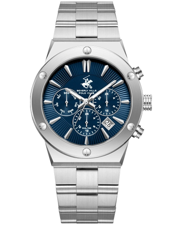 Часы Beverly Hills Polo Club BP3871X.390 — мужские, синий