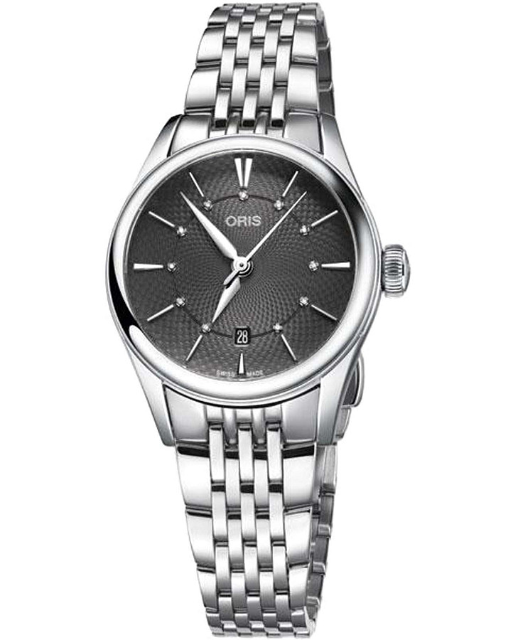Часы Oris Artelier 01 561 7722 4053-07 8 14 79 — женские, черный
