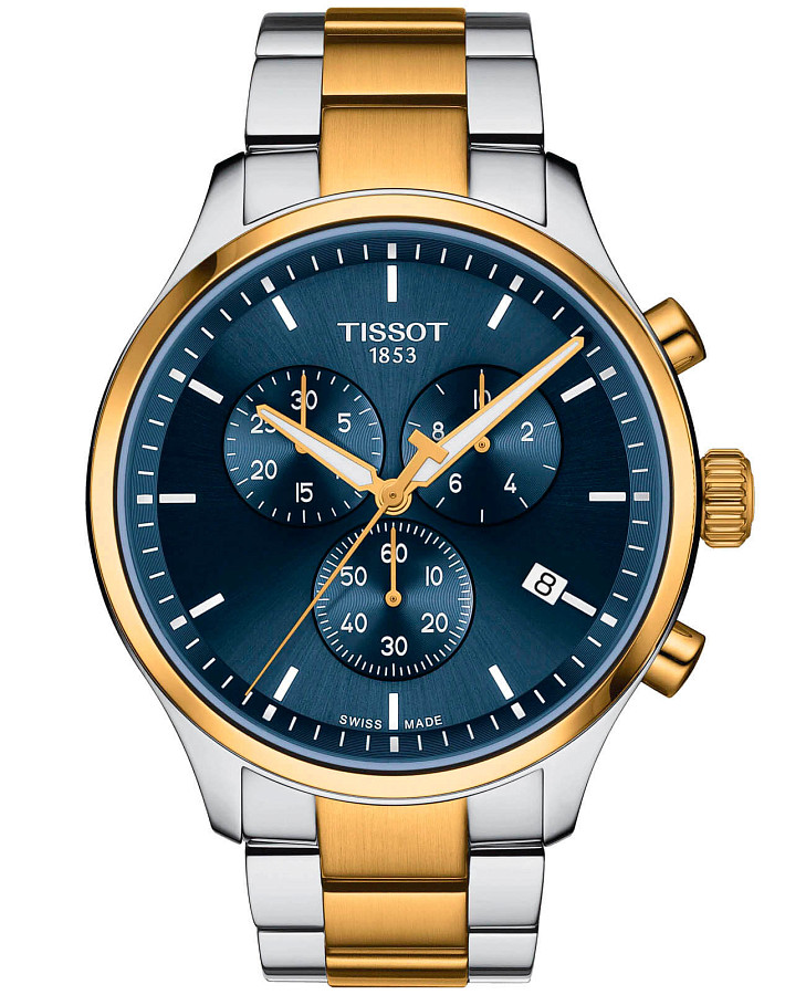 Часы Tissot Chrono XL Classic T116.617.22.041.00 — мужские, синий