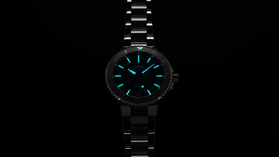 Часы Oris Aquis Oris X Bracenet 01 733 7770 4137-07 8 18 05P — Швейцария, механические