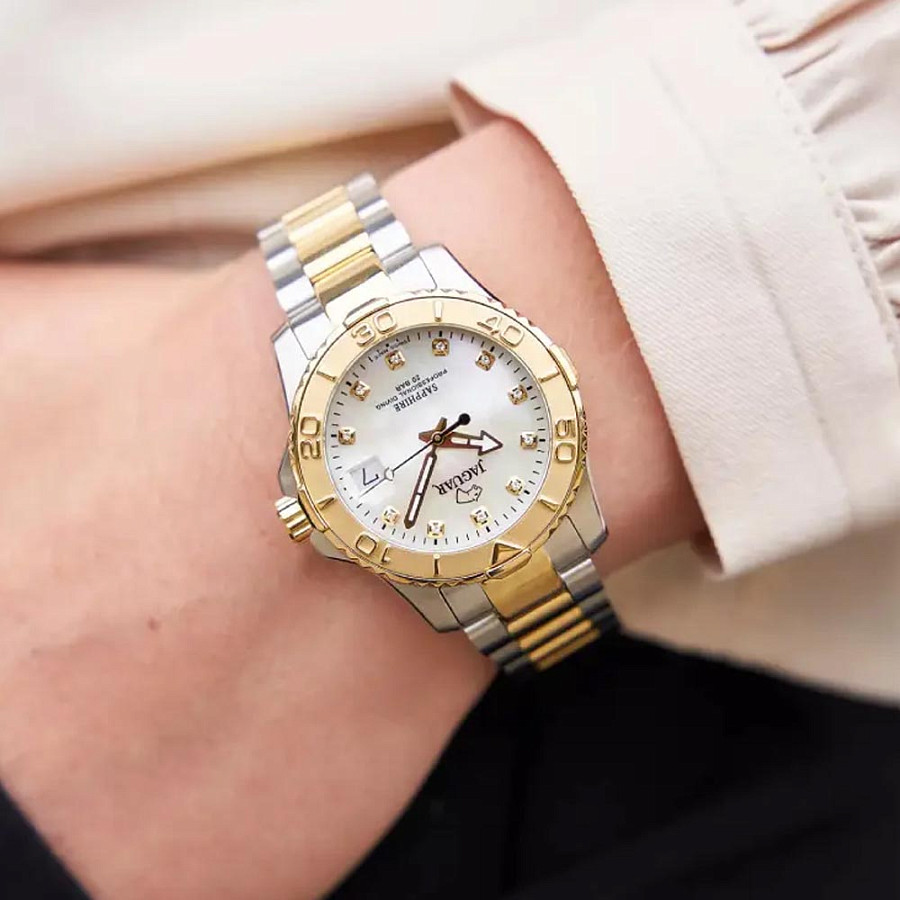 Часы Jaguar Couple Diver J896/3 — кварцевые, металл сталь