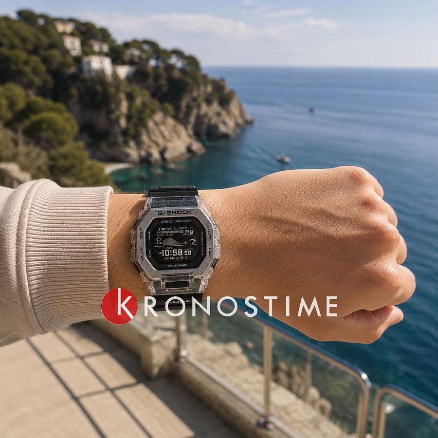 Часы Casio G-SHOCK GBX-100S-1 — полимер, мужские