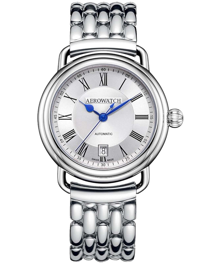 Часы Aerowatch 1942 60900 AA26 M — мужские, серебристый