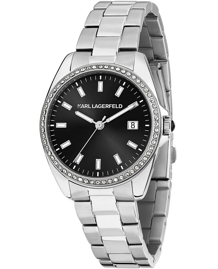 Часы Karl Lagerfeld Round Essentials R0553101511 — женские, черный