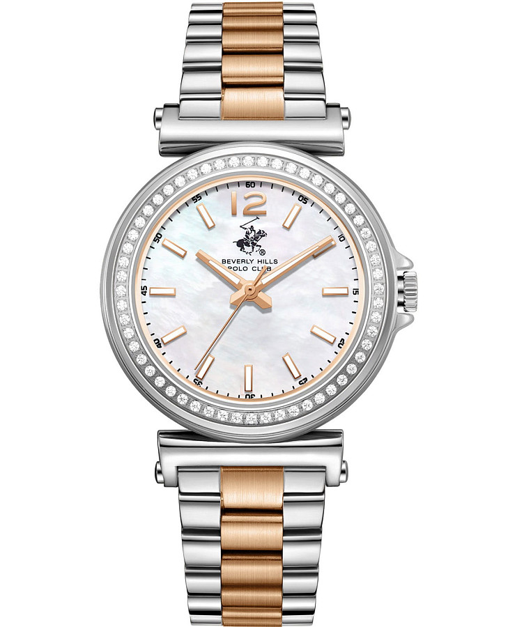 Часы Beverly Hills Polo Club BP3882X.520 — женские, перламутровый