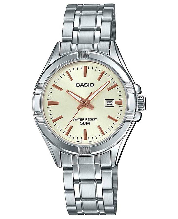 Часы Casio Collection LTP-1308D-9A — женские, шампань
