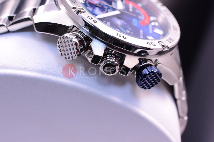 Часы Casio Edifice EFR-558D-2A — нержавеющая сталь, мужские
