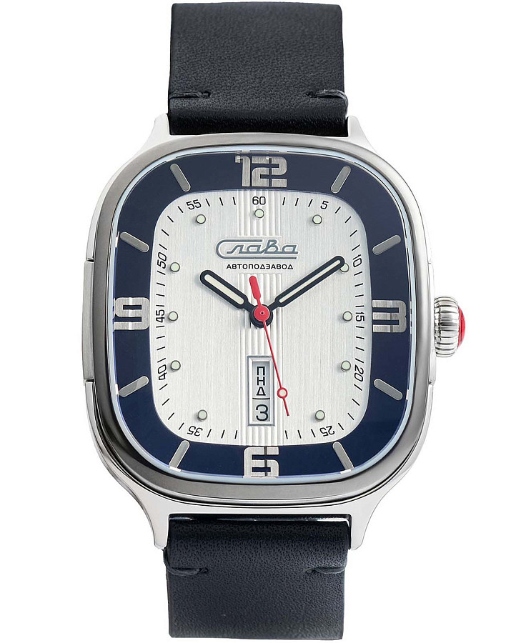 Часы Слава АЙС 3265721/300-8205 — мужские, черный