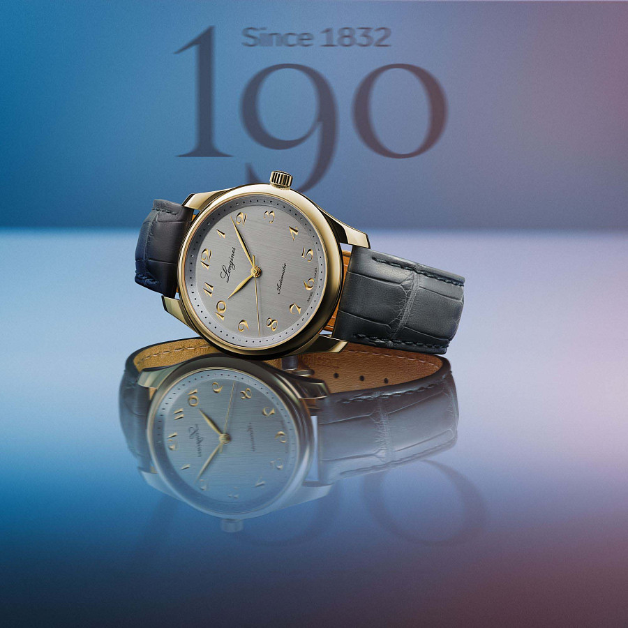 Часы Longines Master Collection 190th Anniversary L2.793.6.73.2 — мужские, кожаный
