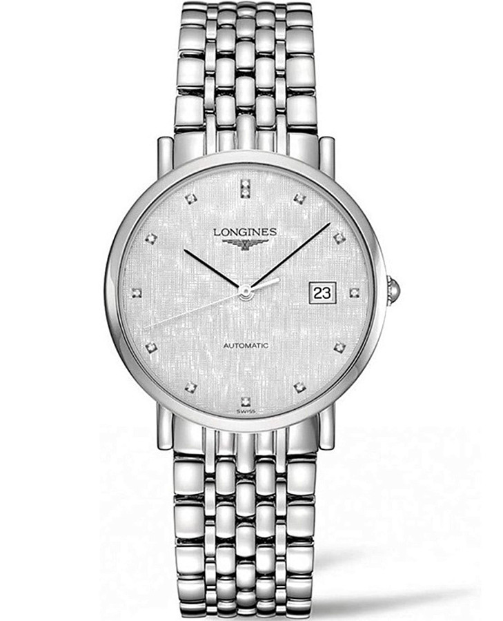 Часы Longines Elegant Collection L4.810.4.77.6 — мужские, серый