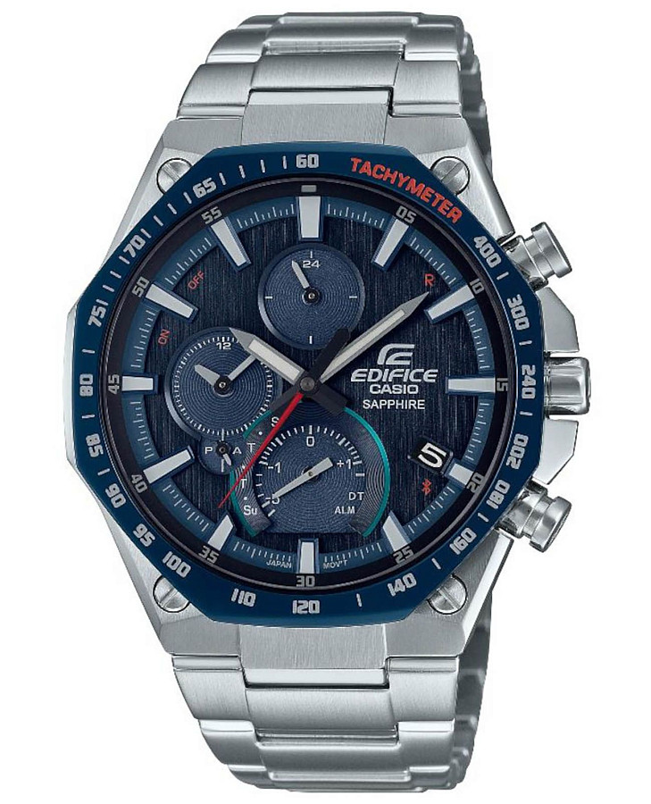 Часы Casio Edifice EQB-1100XDB-2A — мужские, синий