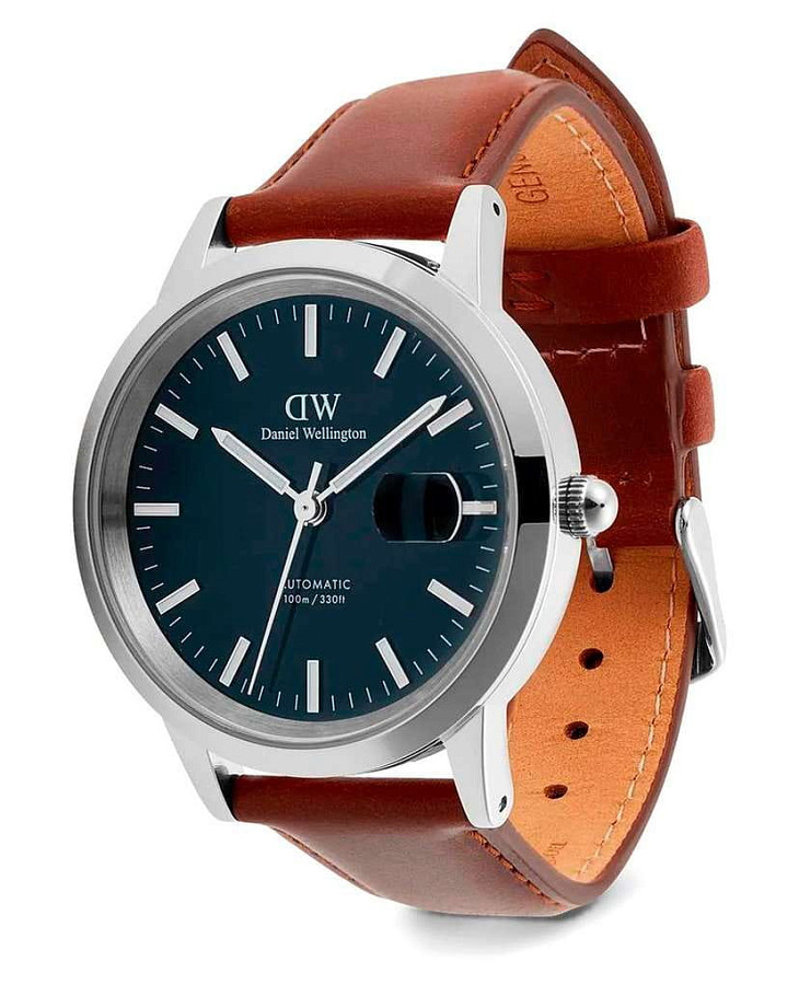 Часы Daniel Wellington Iconic Automatic DW00100755 — кожаный, мужские