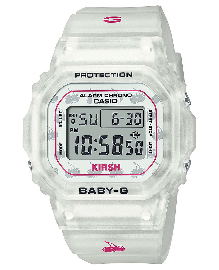 Часы Casio Baby-G BGD-565KRS-7E — женские, белый