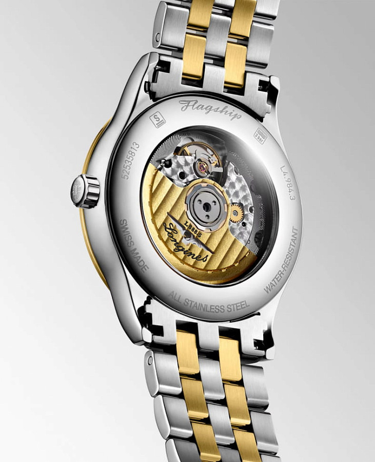 Часы Longines Flagship L4.984.3.20.7 — механические, металл сталь