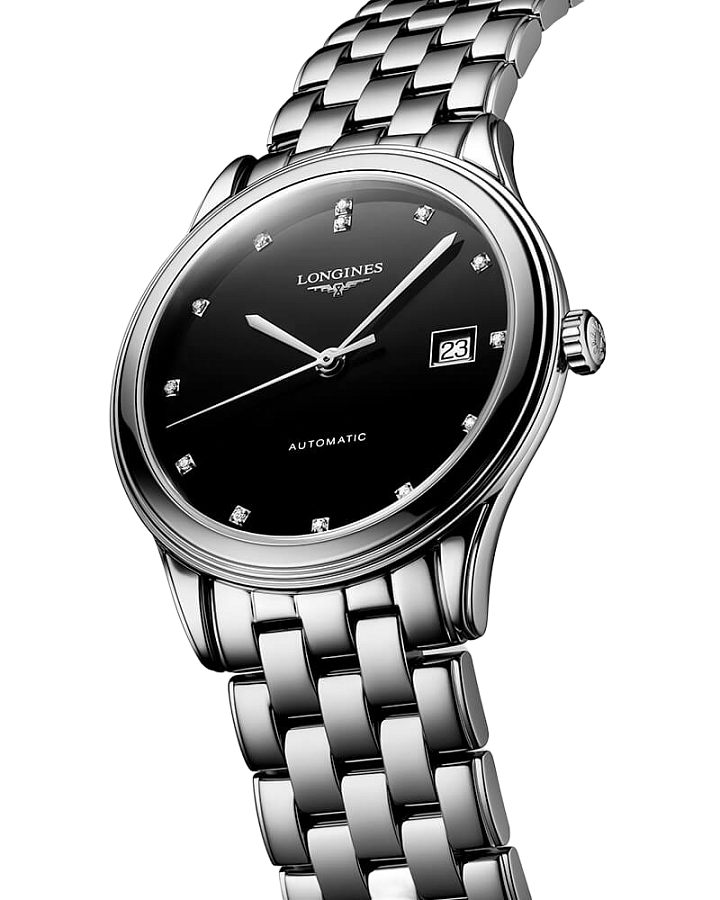 Часы Longines Flagship L4.984.4.57.6 — механические, металл сталь