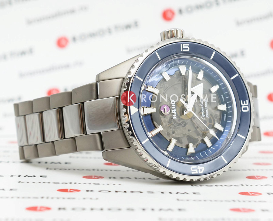 Часы Rado Captain Cook High-Tech Ceramic R32128202 — Швейцария, механические