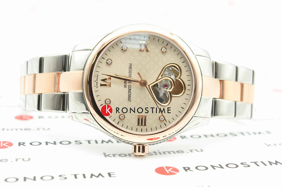 Часы Frederique Constant Ladies Automatic Double Heart Beat FC-310LGDHB3B2B — артикул FC-310LGDHB3B2B