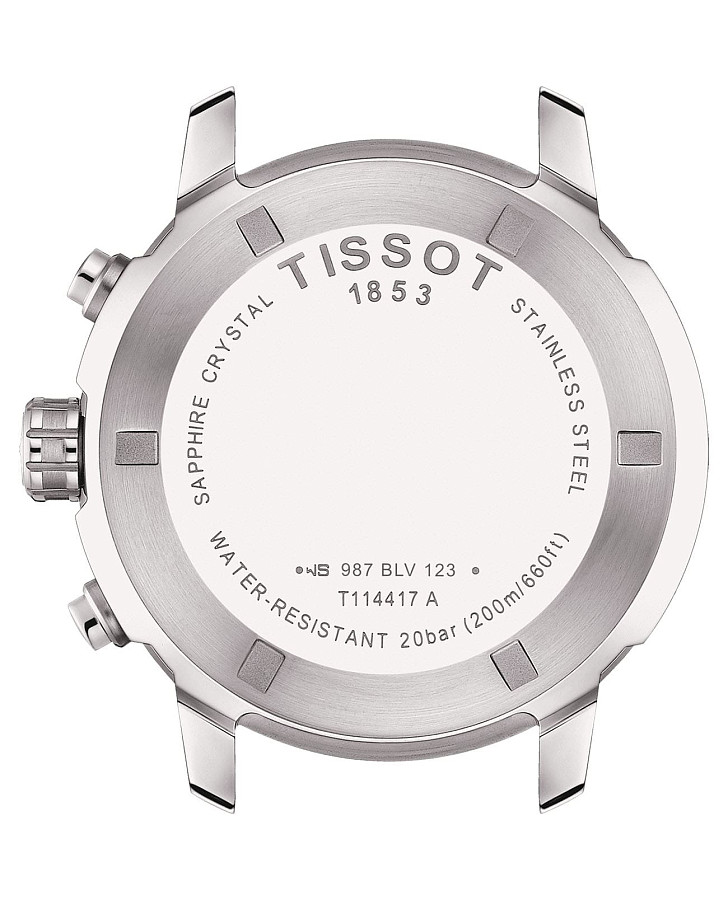 Часы Tissot PRC 200 Chronograph T114.417.11.037.00 — сталь, Швейцария