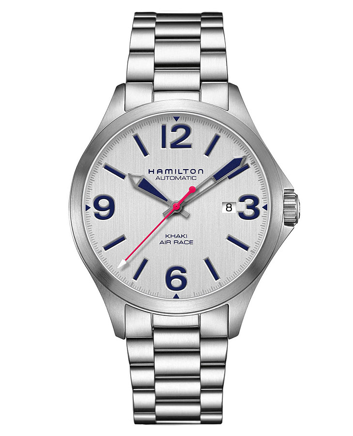 Часы Hamilton Khaki Aviation Air Race Auto H76525151 — мужские, белый