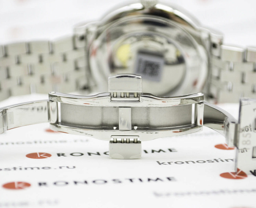 Часы Tissot Carson Premium Powermatic 80 T122.407.11.033.00 — нержавеющая сталь, серебристый
