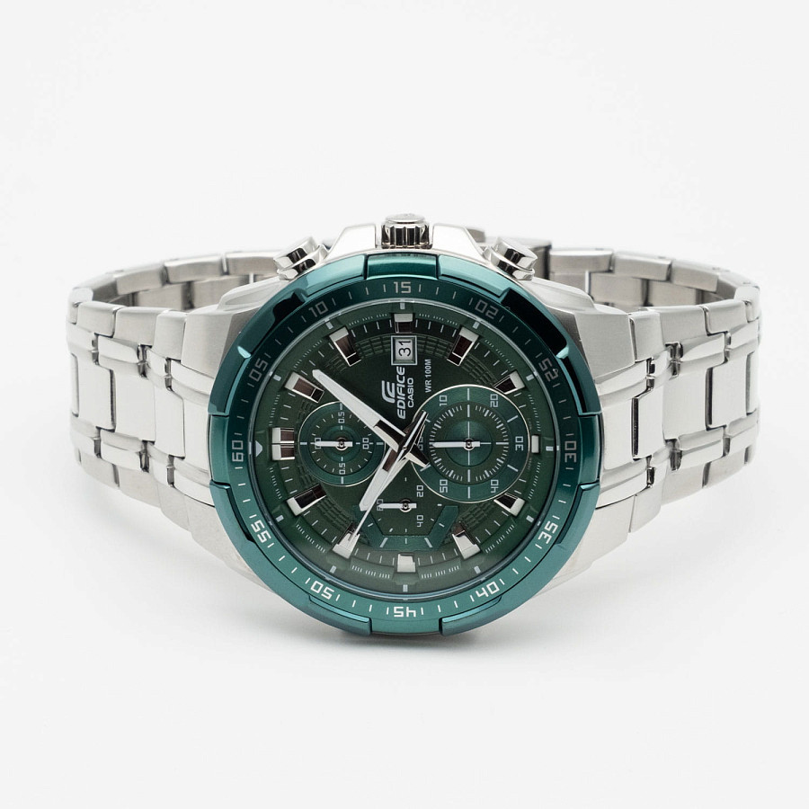 Часы Casio Edifice EFR-539DE-3A — кварцевые, сталь металл