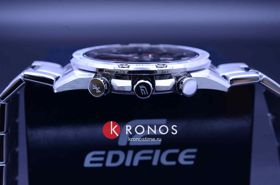 Часы Casio Edifice EQB-1000XD-1A — нержавеющая сталь, черный