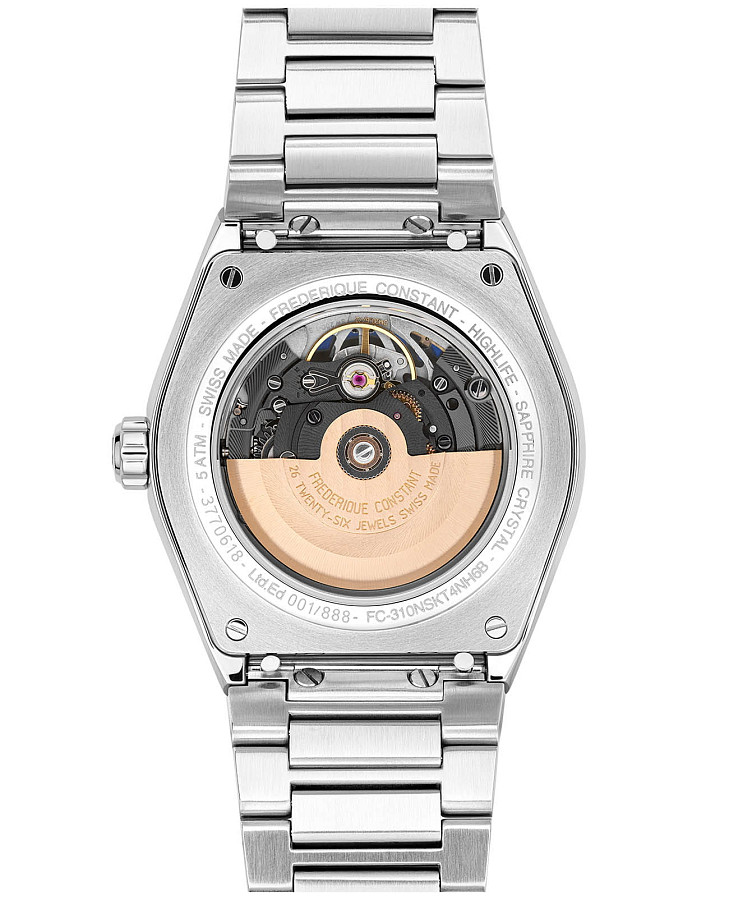 Часы Frederique Constant Highlife FC-310NSKT4NH6B — сталь металл, Швейцария
