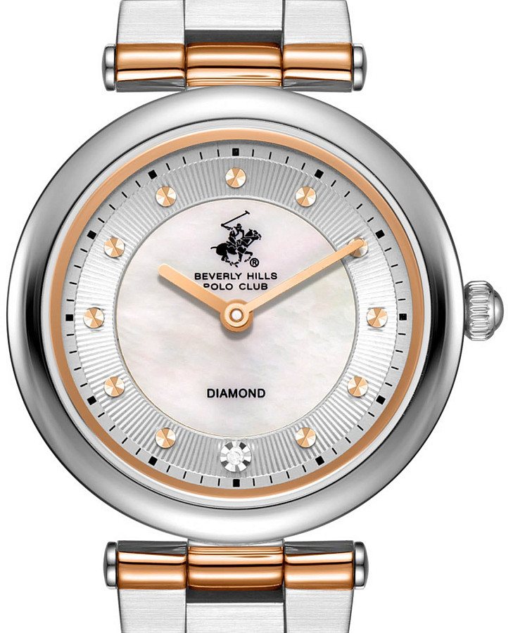 Часы Beverly Hills Polo Club BP3870X.530 — кварцевые, сталь металл
