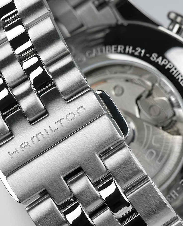 Часы Hamilton American Classic Spirit of Liberty Auto Chrono H32416131 — механические, сталь