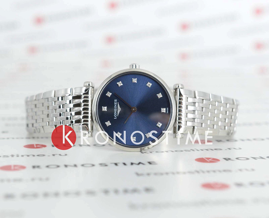 Часы Longines La Grande Classique L4.209.4.97.6 — кварцевые, сталь металл
