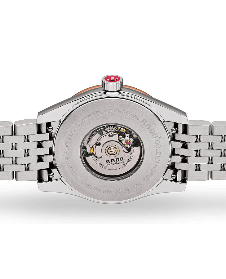 Часы Rado Golden Horse Automatic R33103203 — механические, сталь металл керамика