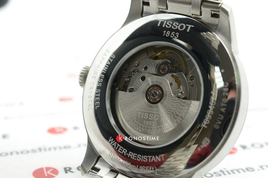 Часы Tissot Chemin des Tourelles Powermatic 80 T099.407.11.048.00 — мужские, нержавеющая сталь
