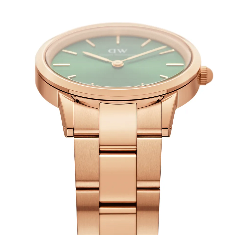 Часы Daniel Wellington Iconic Link Emerald DW00100421 — сталь, Швеция