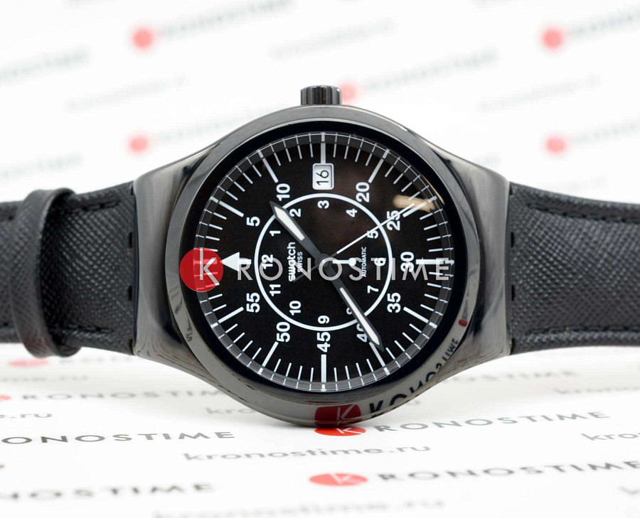 Часы Swatch Irony Sistem51 YIB400 — механические, сталь металл