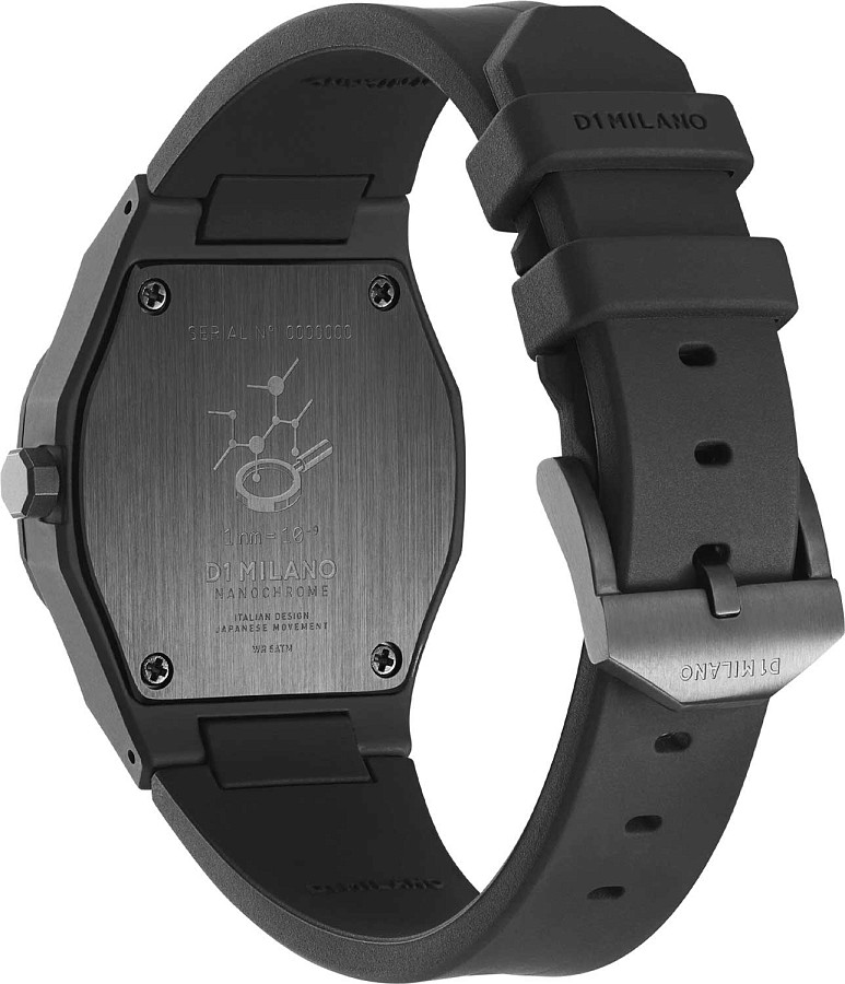 Часы D1 Milano Nanochrome NCRJ01 — резина, Италия