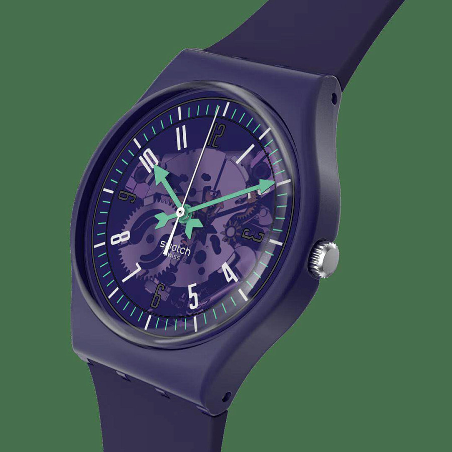 Часы Swatch Gent Biosourced Standard SO28V102 — пластик, Швейцария