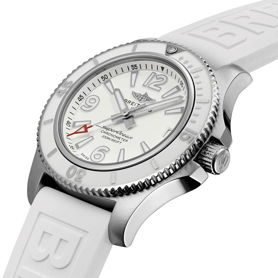 Часы Breitling Superocean Automatic 36 A17316D21A1S1 — механические, сталь металл