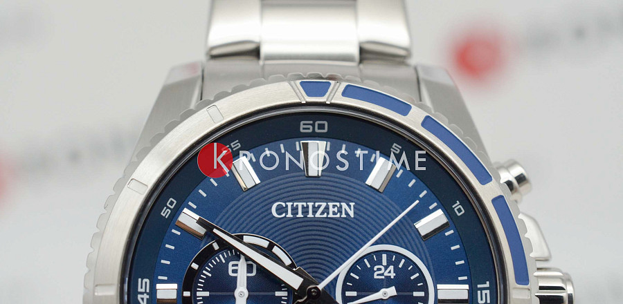 Часы Citizen Chronograph AN8201-57L — кварцевые, Япония, мужские