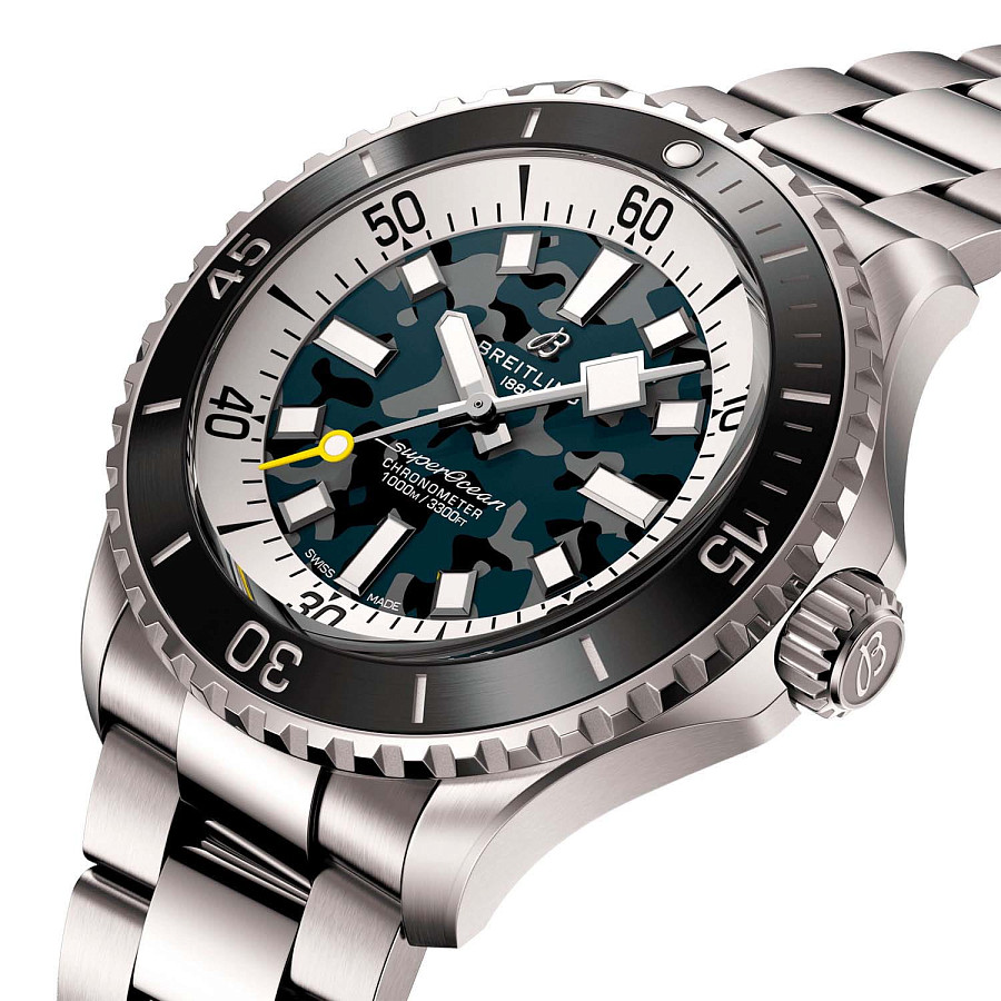 Часы Breitling Superocean Automatic 46 Super Diver E10379351B1E1 — механические, титан