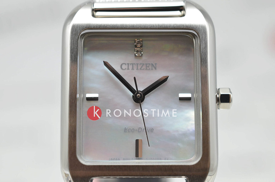 Часы Citizen Eco-Drive EM0491-81D — металл сталь, Япония