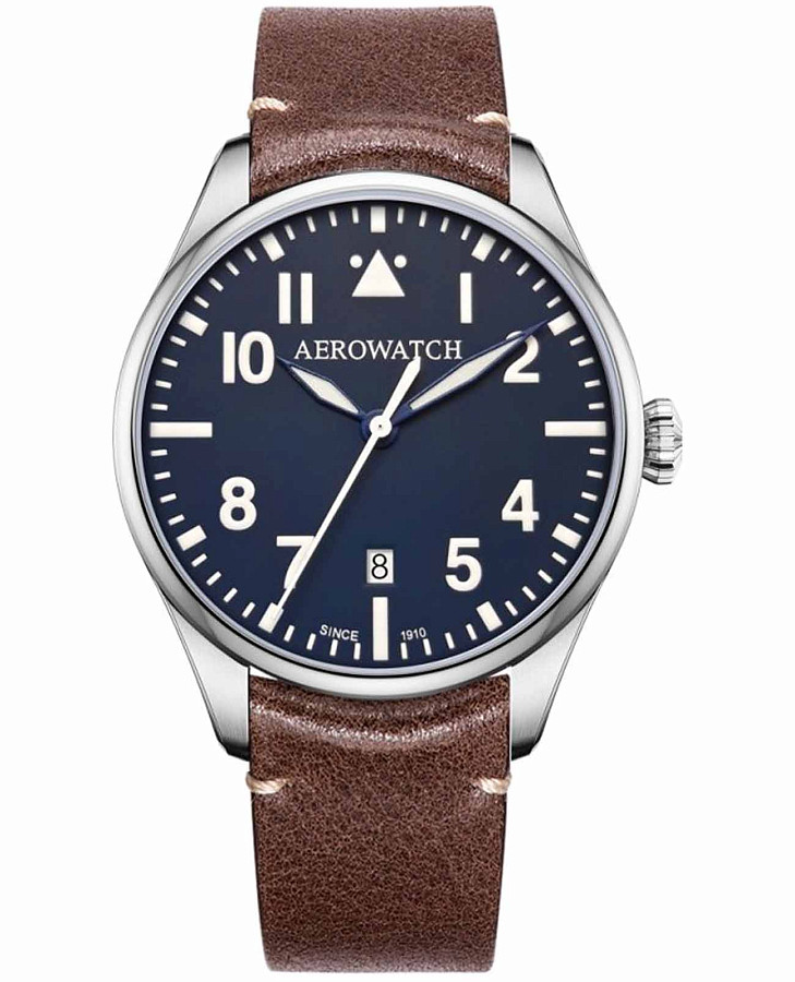 Часы Aerowatch 42997 AA04 — мужские, синий