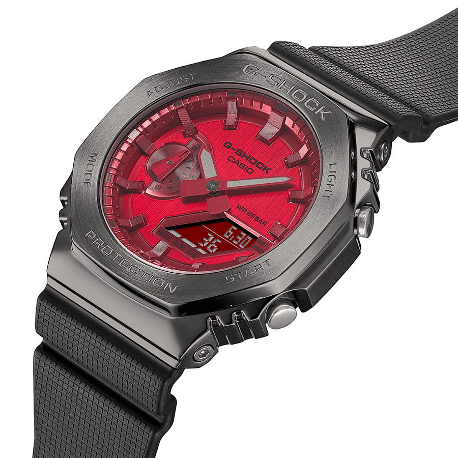Часы Casio G-Shock GM-2100B-4ADR (GM-2100B-4A) — электронные, Япония, мужские