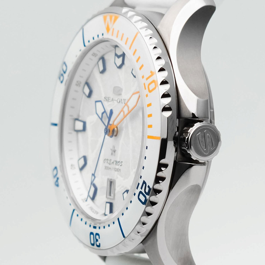 Часы Seagull Ocean Star Pro 414.12.1210 — сталь металл, Китай