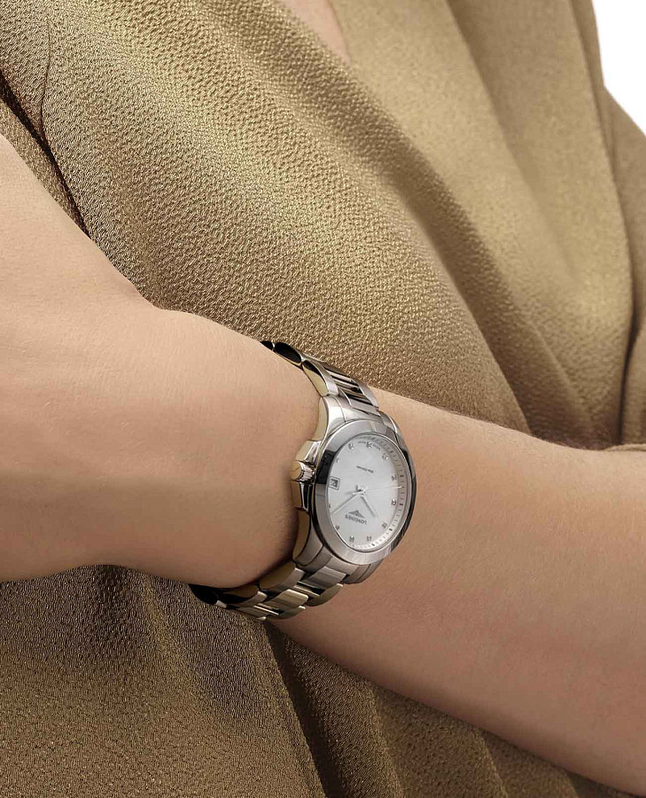 Часы Longines Conquest L3.377.4.87.6 — Швейцария, кварцевые