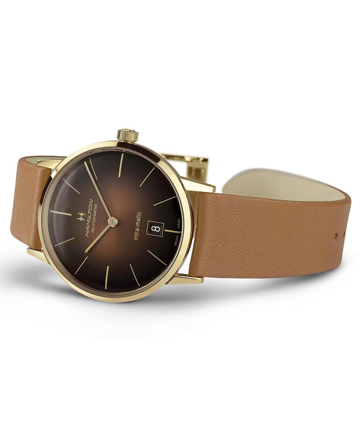 Часы Hamilton American Classic Intra-Matic Auto H38475501 — сталь металл, Швейцария