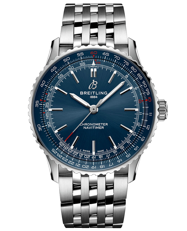 Часы Breitling Navitimer Automatic 41 A17329161C1A1 — мужские, синий