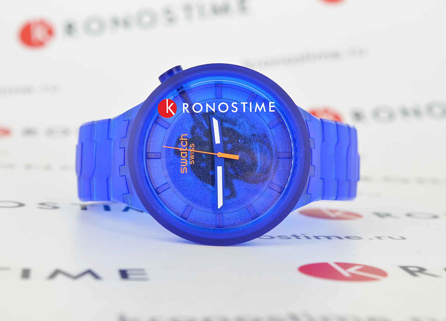 Часы Swatch Big Bold Biosourced Lacquered SB05N116 — кварцевые, пластик