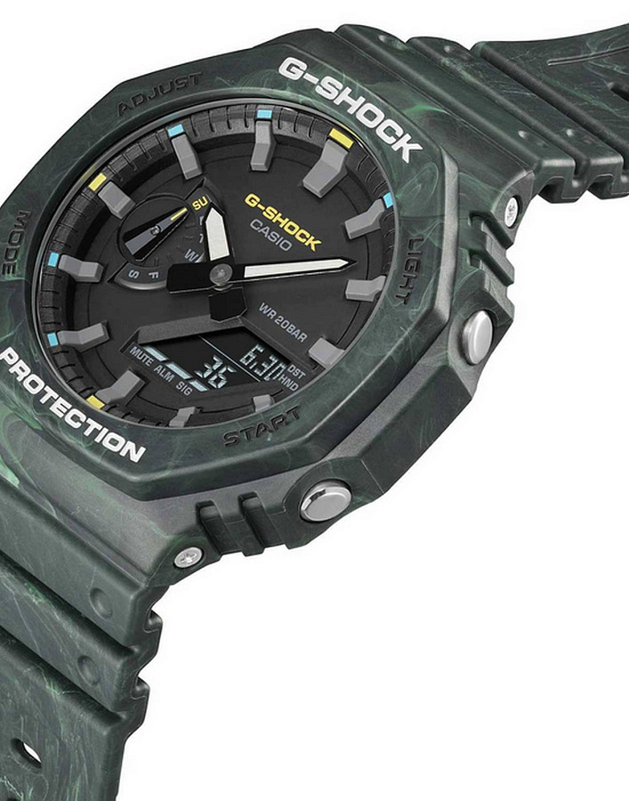 Часы Casio G-Shock GA-2100FR-3A — Япония, электронные
