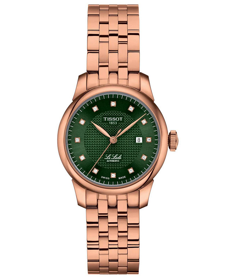 Часы Tissot T-Classic Le Locle T006.207.33.096.00 — женские, зеленый