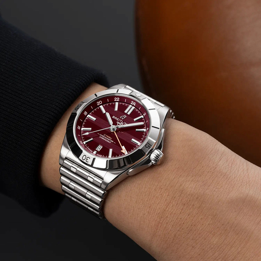 Часы Breitling Chronomat Automatic GMT 40 A323988B1K1A1 — нержавеющая сталь, мужские